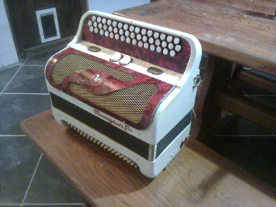 Another self-playing Corbinola accordion